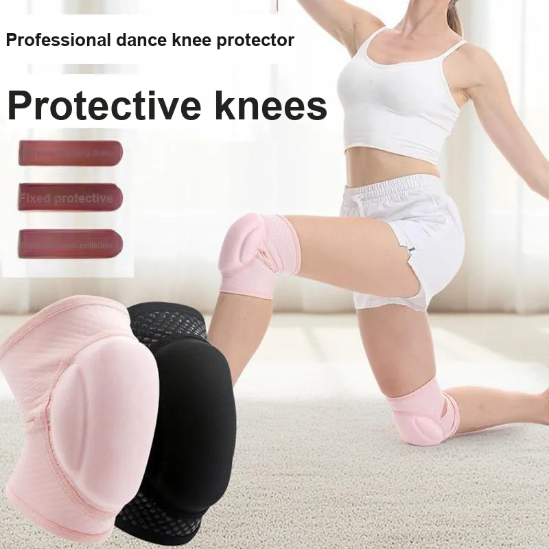 Binary Knee Pads Nylon Silicone Polyamide Yoga Dance Cycling Unisex-1