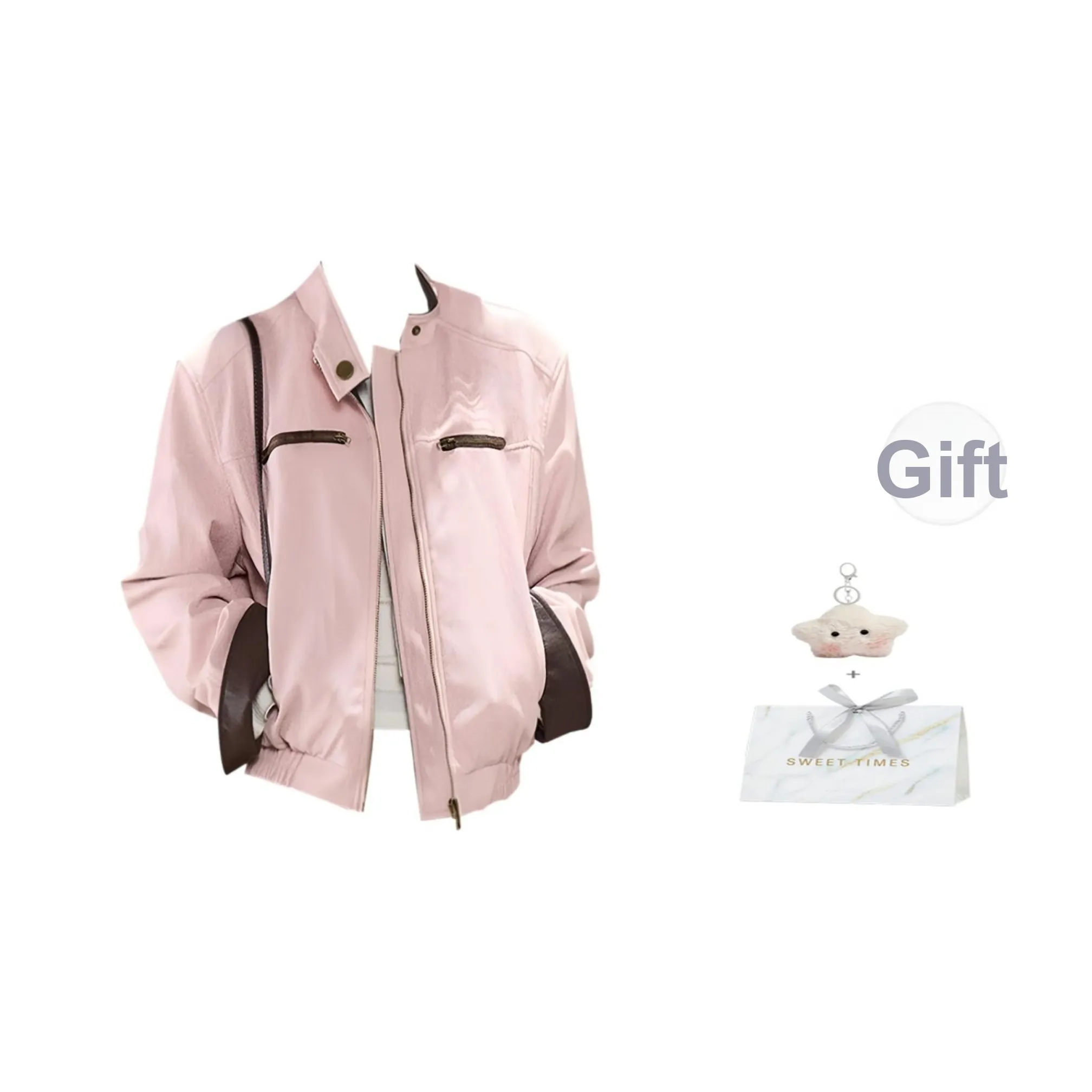 EVPGB Розовый Женский Куртки