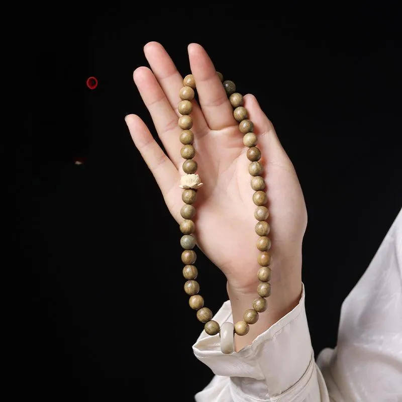 LOVEYOU PAI Green Sandalwood Bracelets Unisex-3
