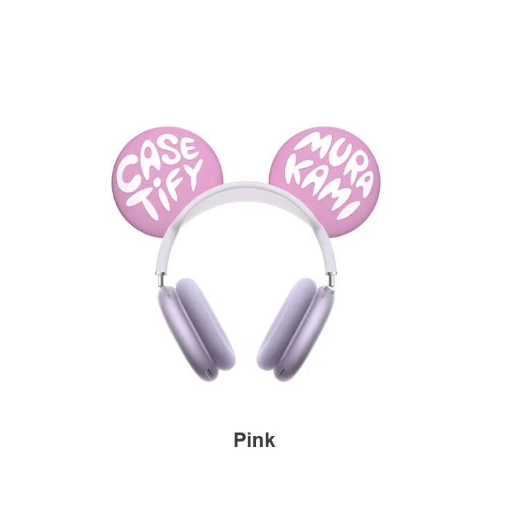 CASETIFY x Takashi Murakami Compatibility With Apple AirPods Max TPU Integrated Style Headphone Cases-3