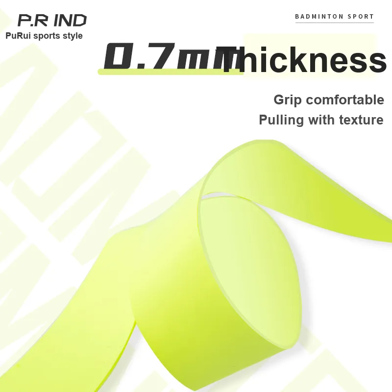 P.R IND Badminton Racket Grip Tape Polyurethane PU Thin-45