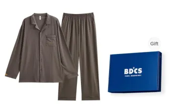 Peninsula City Pajama Set Men's Dark Gray