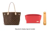 Red Medium Size Liner+Beeswax Cow Leather Pressure-Relief Shoulder Pads (for Old Bags)