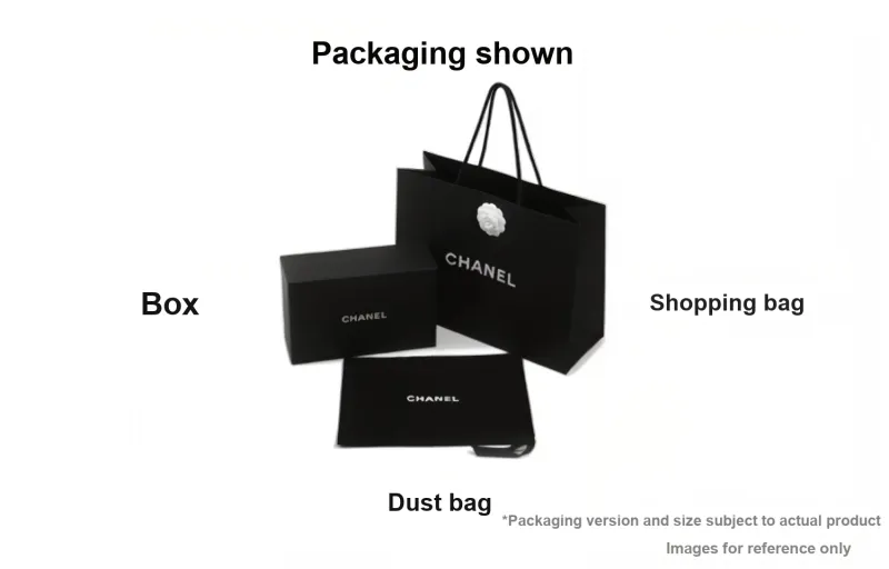 CHANEL Bright Crinkle Lambskin Artificial Pearl Handbag, Shoulder Bag, Crossbody Bag Trumpets Women's Black-4