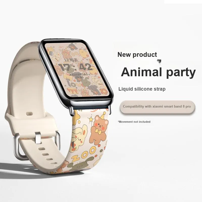 Mr. Strap Watch Bands Xiaomi Compatibility 20cm Silicone Material-1