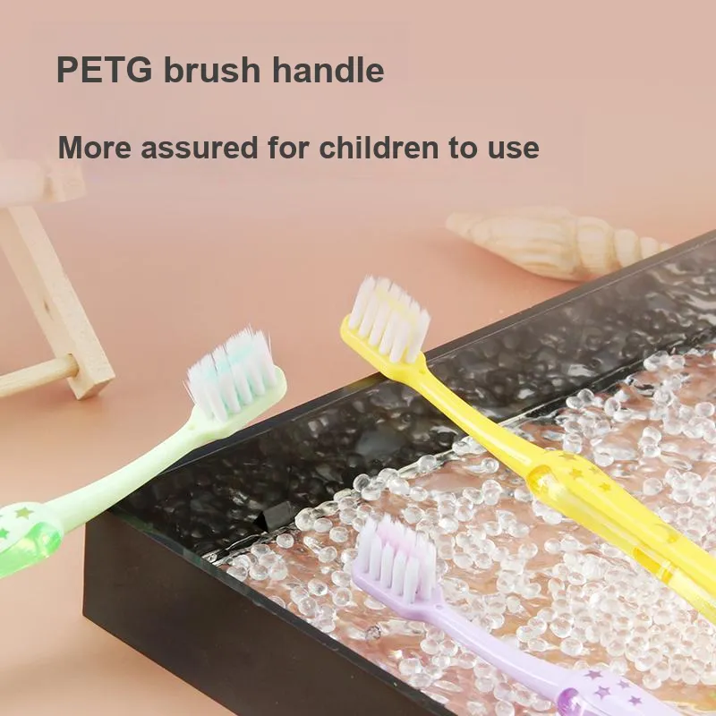 Dr. Tooth Star Fun Kids' Toothbrush Soft Bristles Tooth Cleaning Gum Protection 2 Pcs-2