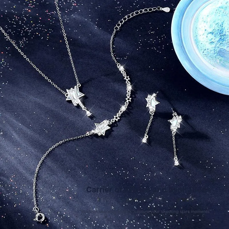 R Z Y S925 Stud Earrings Women's-3
