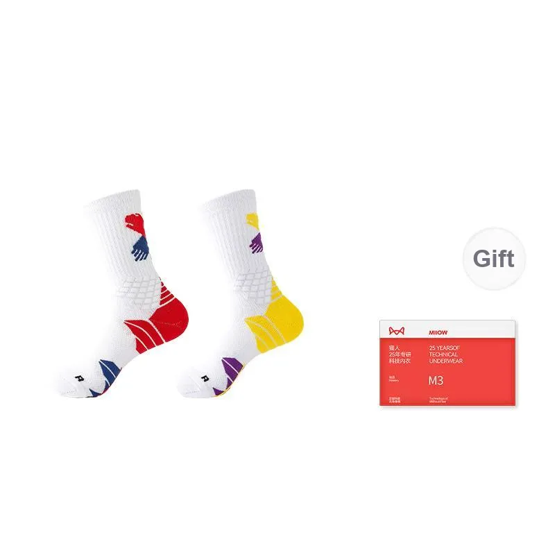 MIIOW Trend Party Series Basketball Socks Men's Shopping Bag Combo Set-7