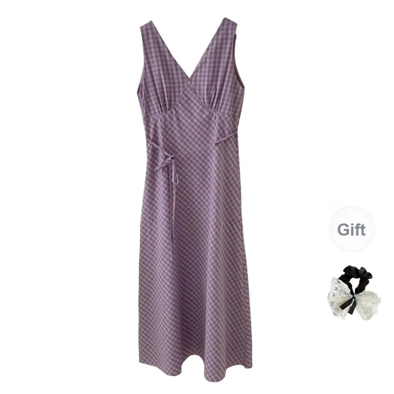 TUSHIFEI Sleeveless Dress Women's-1