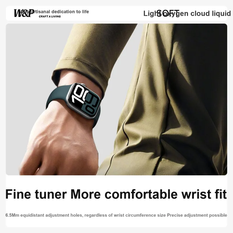W&P Watch Bands Apple Compatibility 38-49mm Silicone Material-7