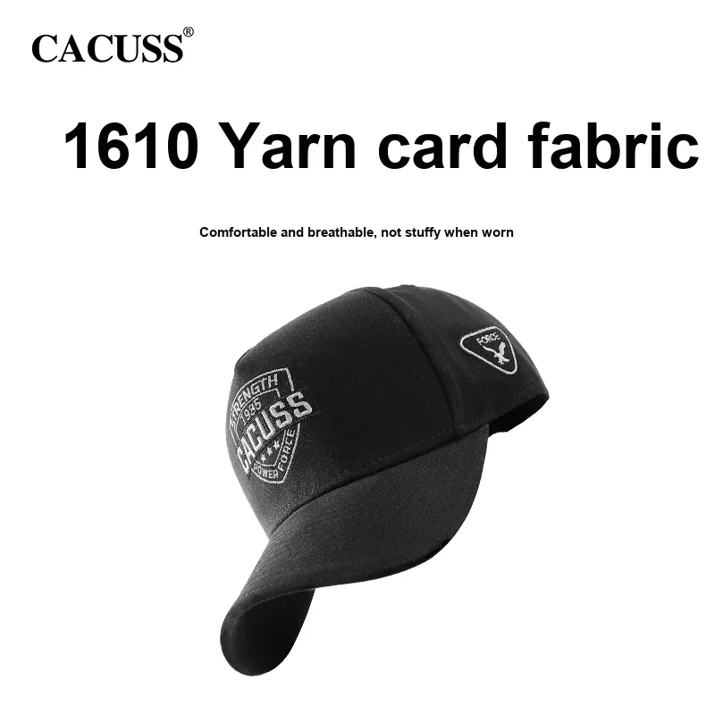 CACUSS Junior 100% Cotton Baseball Caps Hardtop Men's-4