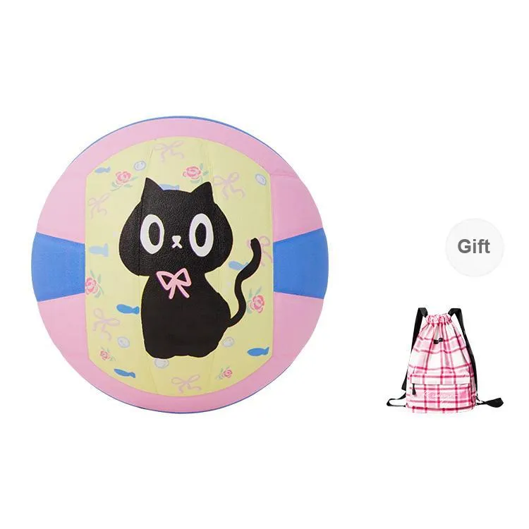 Kuangmi PU Size 5 Ball Volleyball Unisex Pink Blue Macaroon-9
