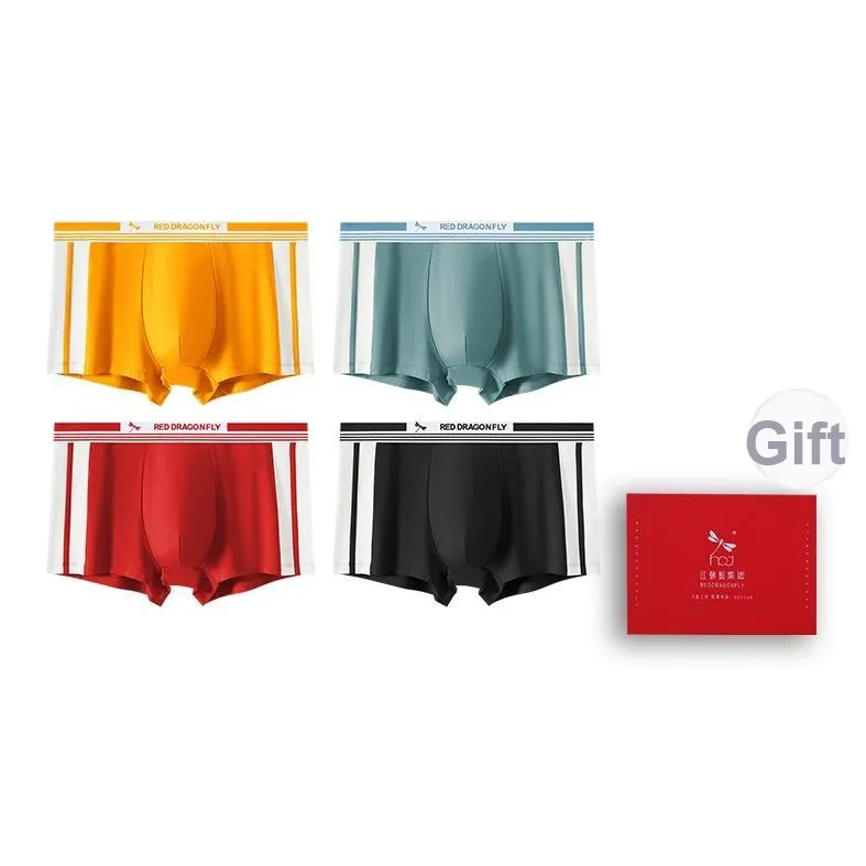 RED DRAGONFLY Мужское нижнее белье упаковка из 4 штук