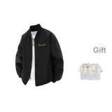 Black (Yellow) (Comes with Random Color Quality Short-Sleeved Shirt)