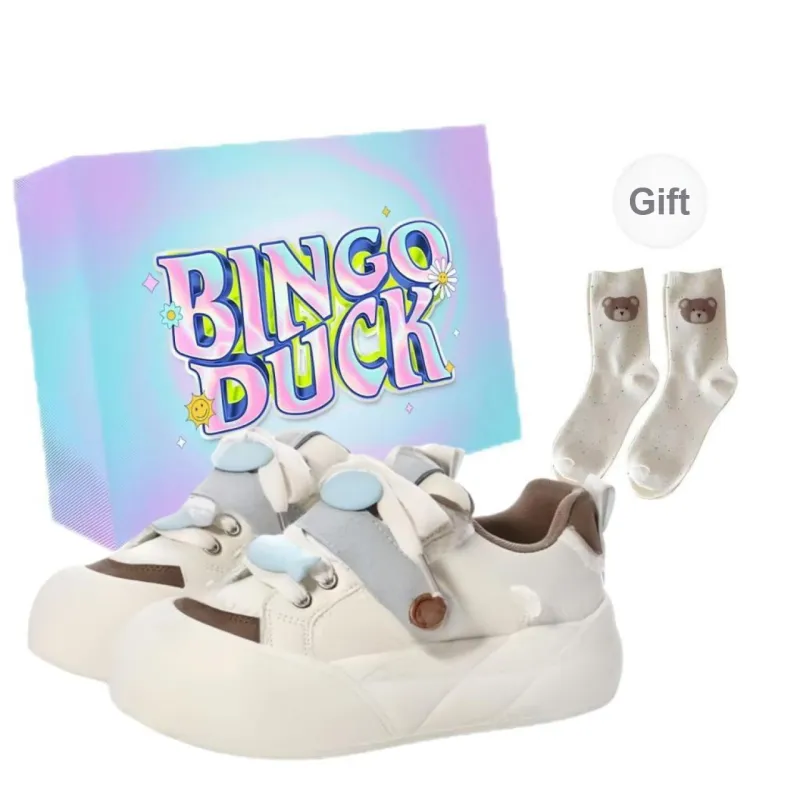 BINGO DUCK Skateboard Shoes Women's-3
