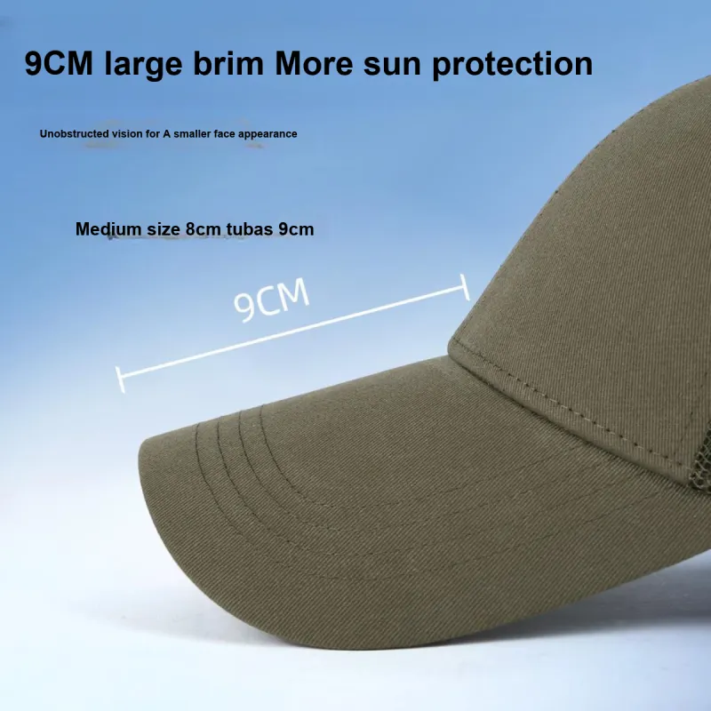 CACUSS Junior 100% Cotton Baseball Caps High Crown Men's-13