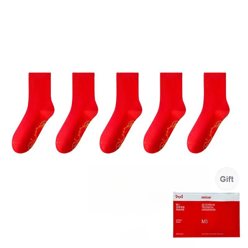 MIIOW Honmei Honmei Series Mid Calf Socks Unisex Combo Set-31