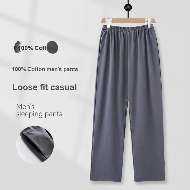 GOSO Pajama Pants Men's Navy Blue-1
