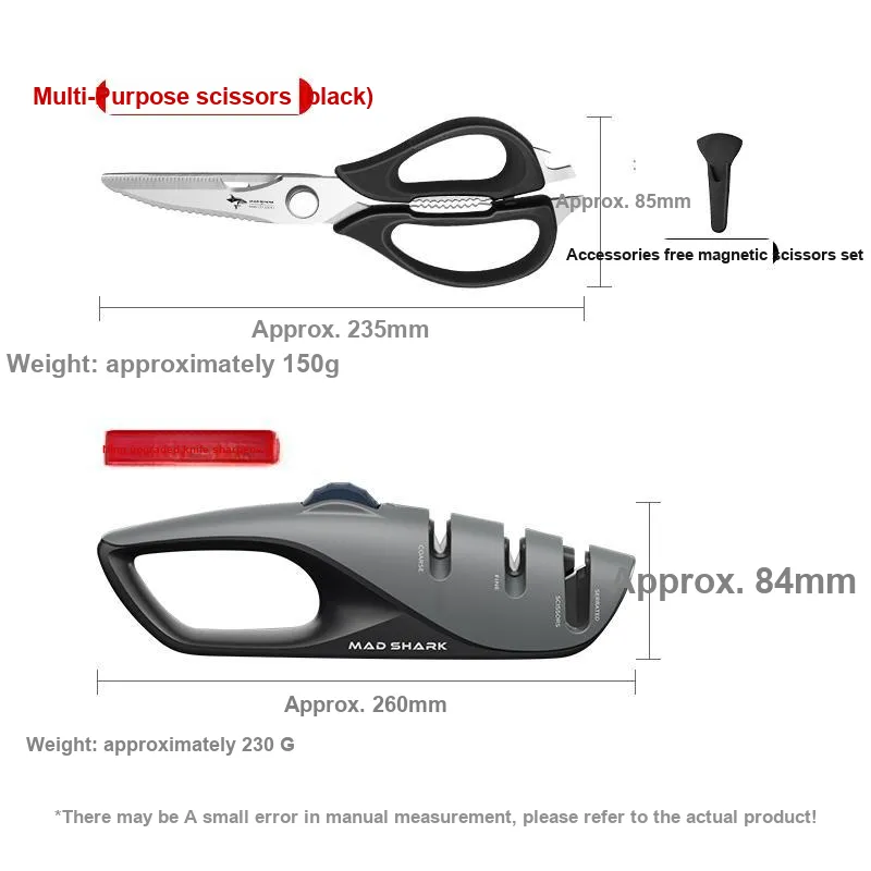 MAD SHARK Household Scissors-1