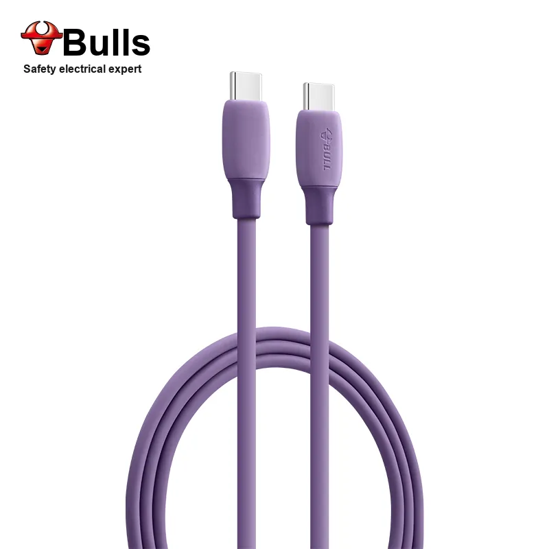 BULL G JCC110C 1m Type C To Type C Anti Collapsible Cables-21