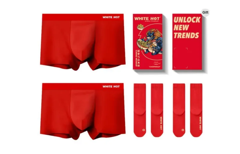 WHITE HOT Underpants Men's Gift Box Set-11