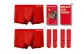 2 Pack (Red) 2 Socks