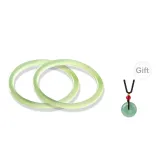 Apple Green Ding Dong Bangle (Pair)