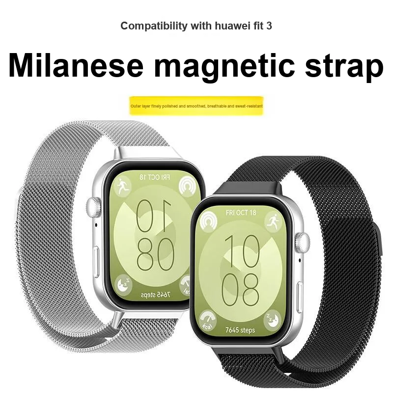 STEWPIGO Huawei Compatibility Watch Band 215mm Metal-4