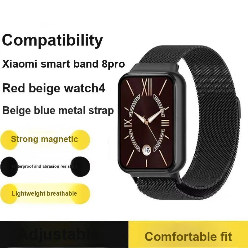 MUZHITIANKONG Xiaomi Compatibility Watch Band 22cm Stainless Steel Material-5
