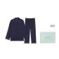 [Gift Box Set]Pocket Men's (Long-Sleeved Pants) Dark Blue Clothing Sets