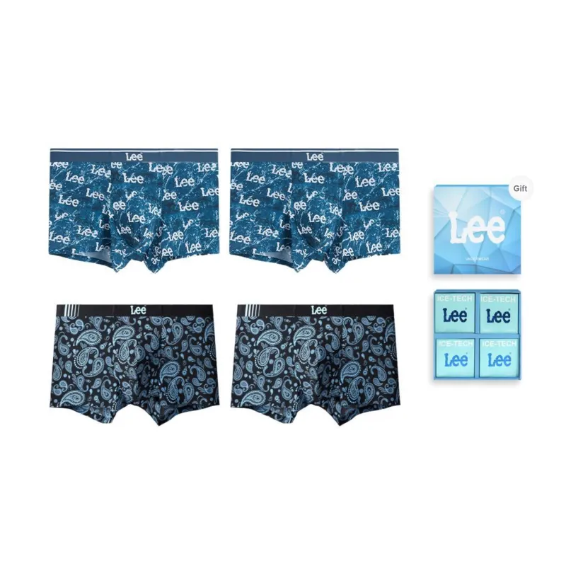 Lee Lee SS23 Ice Series Underwear Gift Boxes Men's 4 Pack-5