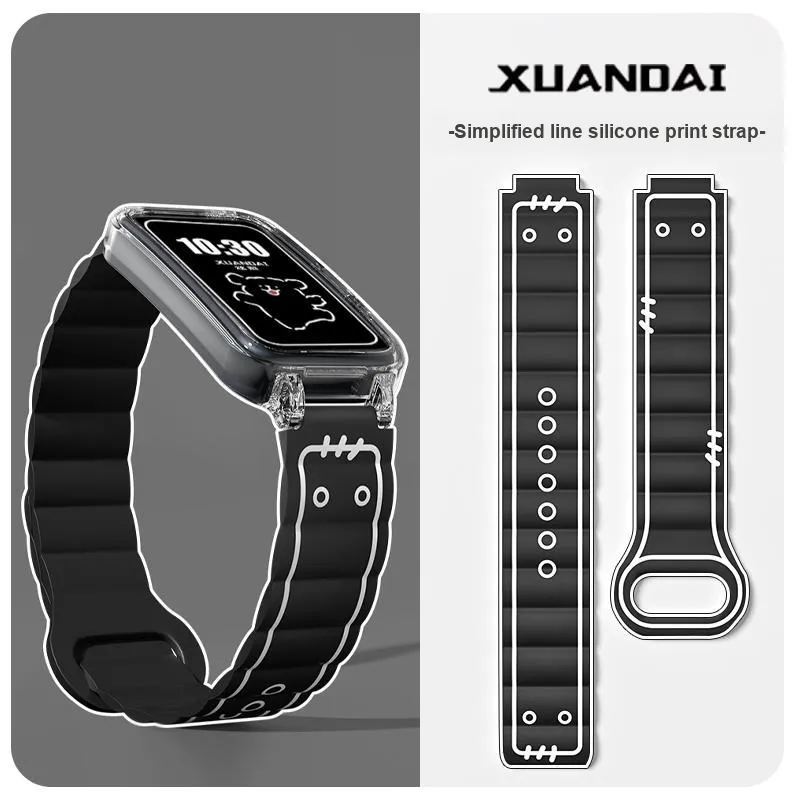 CHENSONG Huawei Compatibility Watch Band Silicone Material-4