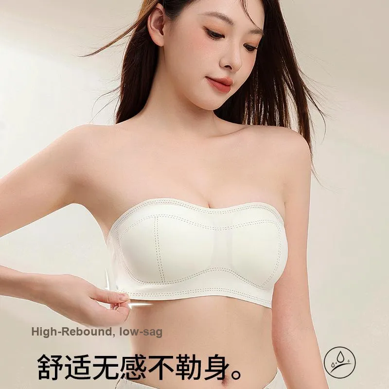 MIIOW Strapless Bra Women's Combo Set-7