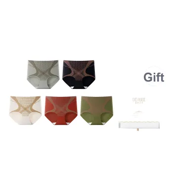XIA.WA.ZHI.XIU Underpants Women's Box 5 Pack