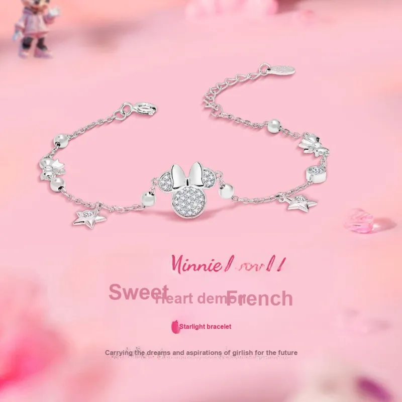 Disney S925 Silver Bracelets Women's-1