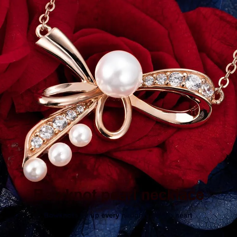 I DO Pearl Necklaces Women's-1