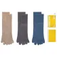 [3 Pack]Brown+Dark Gray+Gray Blue