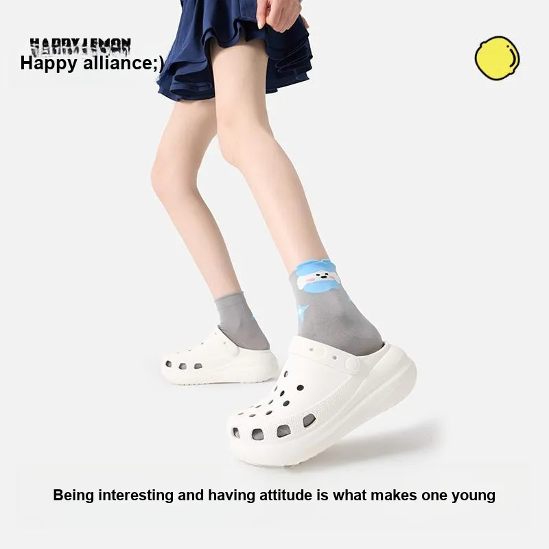 Happylemon Ankle Socks Women's 5 Pack Bedside Doll-2