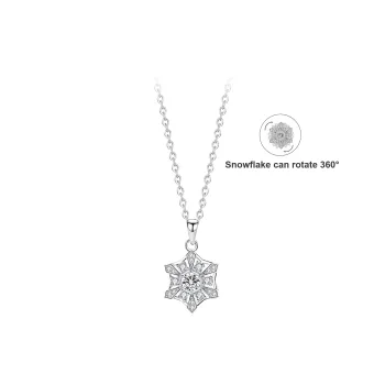 STQ S925 Silver Necklaces Women's Birthday And Anniversary Gift Box For Girlfriend