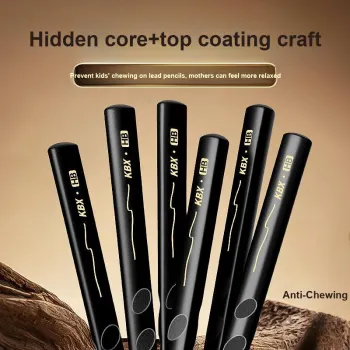 Kabaxiong Hole Pen Large Triangle Correction Grip Thick Barrel Pencils