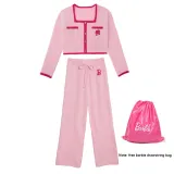 Barbie Pink, Chanel-Inspired Up and Down Set