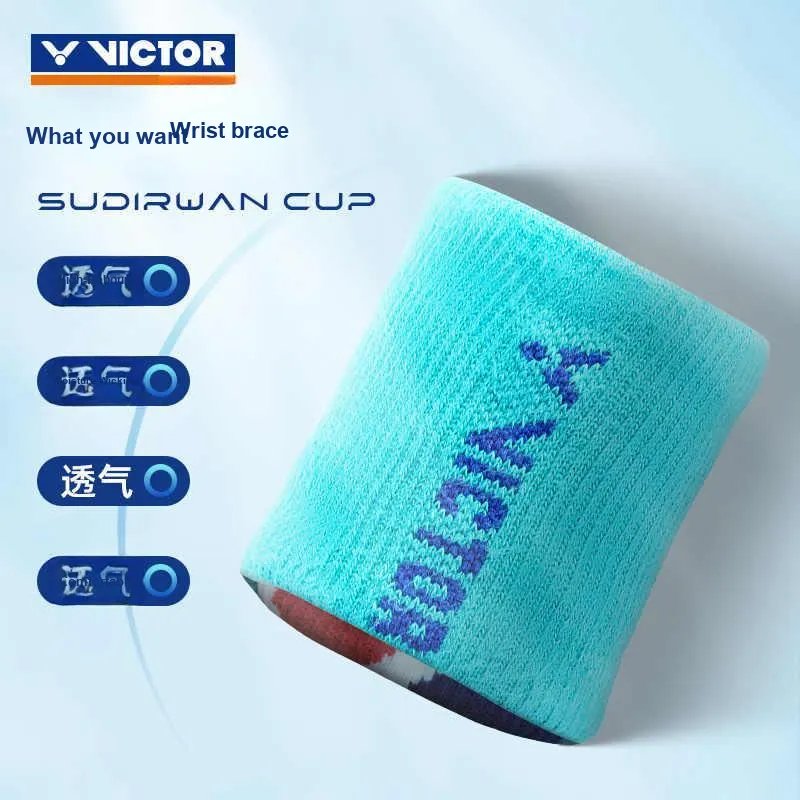 VICTOR Wristbands Protective 7*8.5cm Cotton Unisex-1