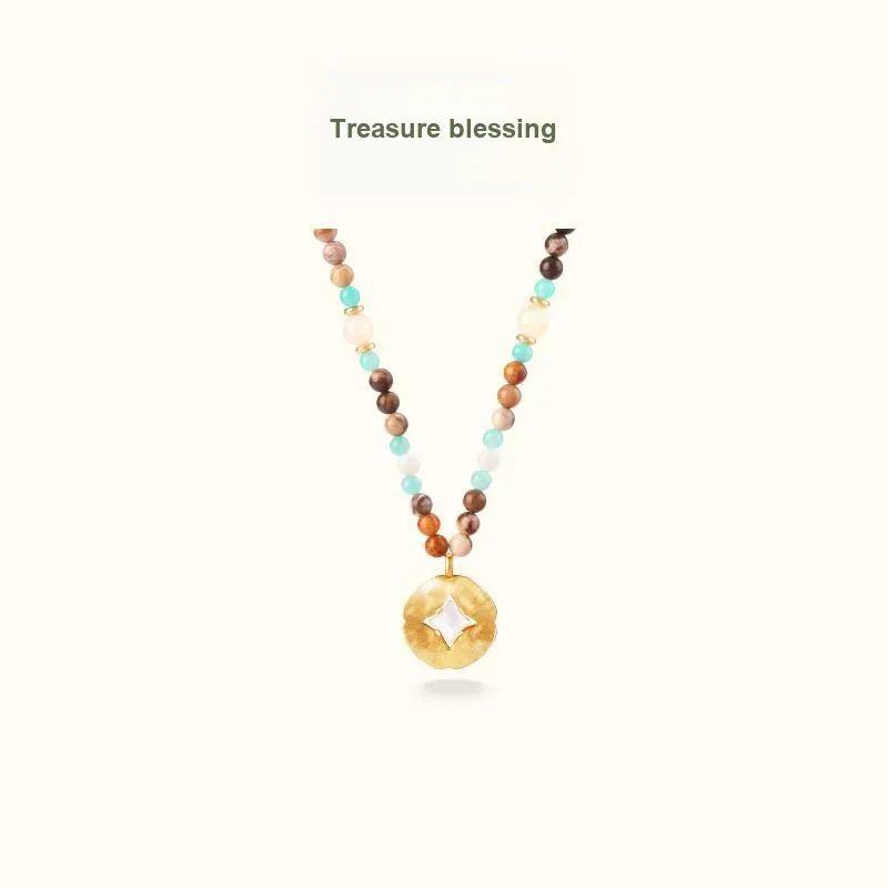 BAODEYI 18K Gold Plated Copper Necklaces Unisex-5