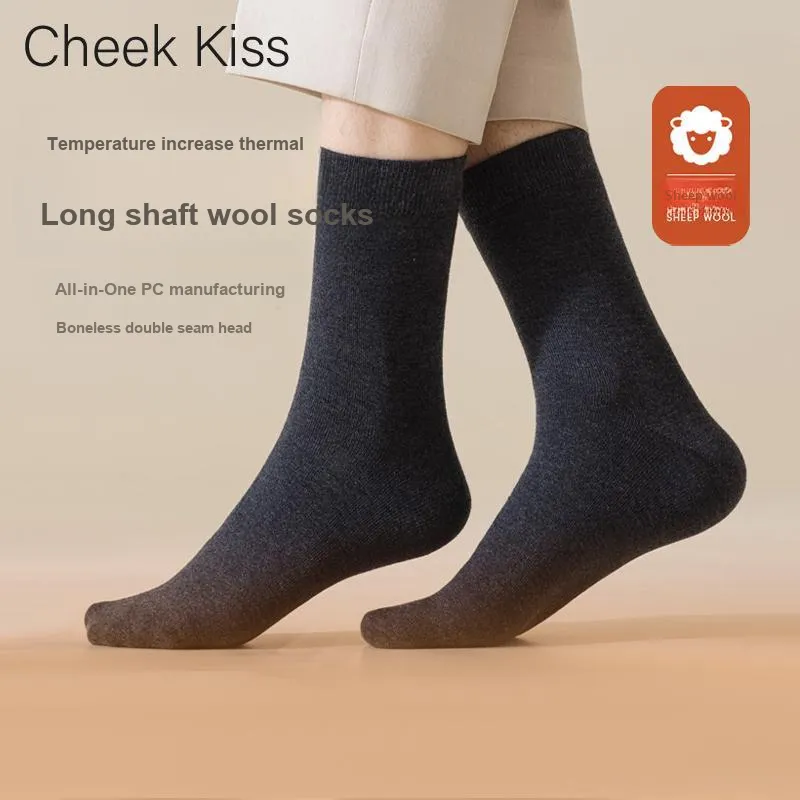 Cheekkiss Mid Calf Socks Men's 4 Pack-5