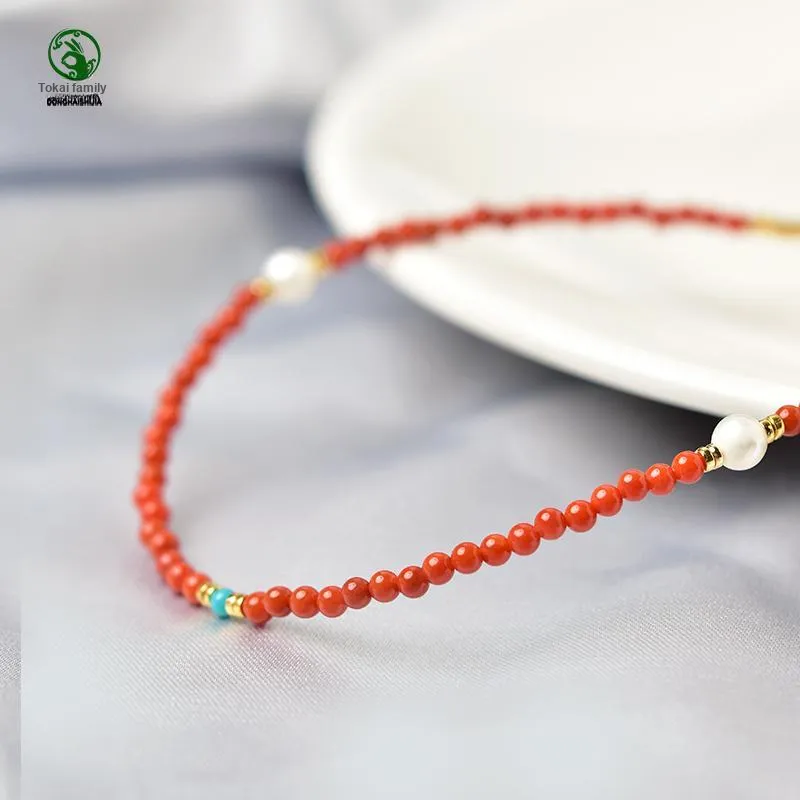 Tokai Family Southern Red Agate Necklaces Unisex-1