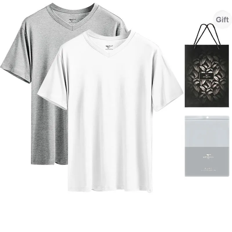 SEPTWOLVES Undershirts Men's 2 Pack+Free Shopping Bag-21