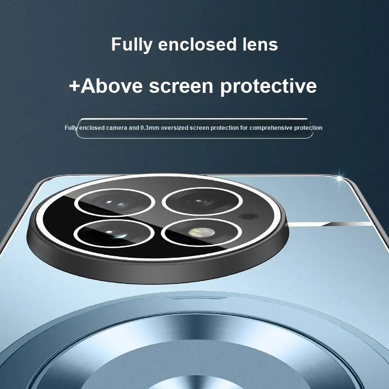 YUBEN Acrylic Material Rotating Stand Phone Cases Compatibility With OnePlus 13T/13/12/ACE5/ACE3/ACE2V/Pro-14