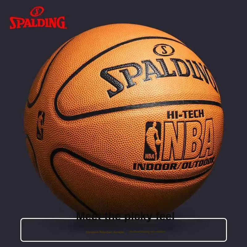 SPALDING PU Basketball Brown Size 7 Training Unisex-3