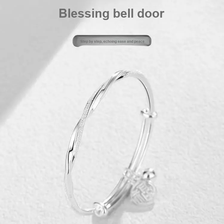 U state 999 Fine Silver Bangles Women's-3