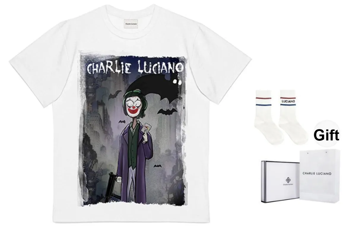 Charlie Luciano T Shirt Unisex White